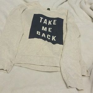 Grayish sweater from forever 21